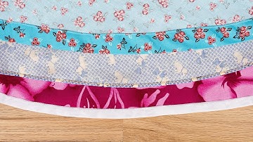 How to Sew a Curved Hem