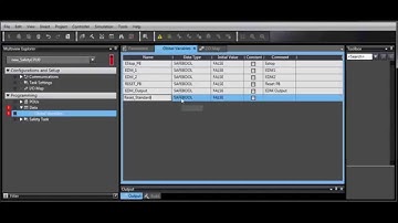 NX Safety Controller Exposing Variables