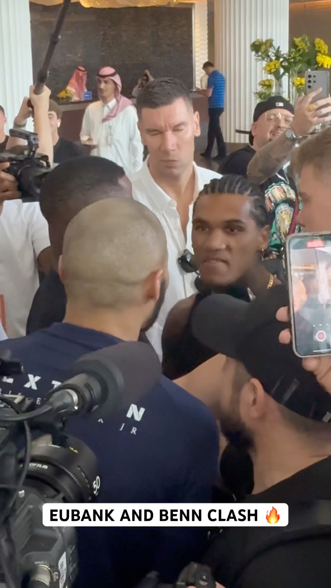 EUBANK AND BENN ????? ? #boxing #riyadhseason