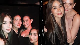 Heart Evangelista,Bea Alonzo,Sarah Lahbati, & Kyline Alcantara are Dancing Queens During a Night Out