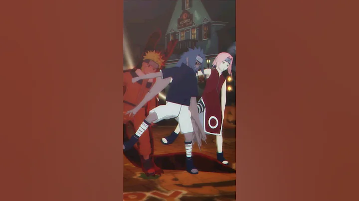 'Spooky Scary Skeletons' PTS Team 7-CS2 Sasuke,OTK Naruto&Sakura—【MMDナルト!NARUTO】#mmd #naruto #shorts