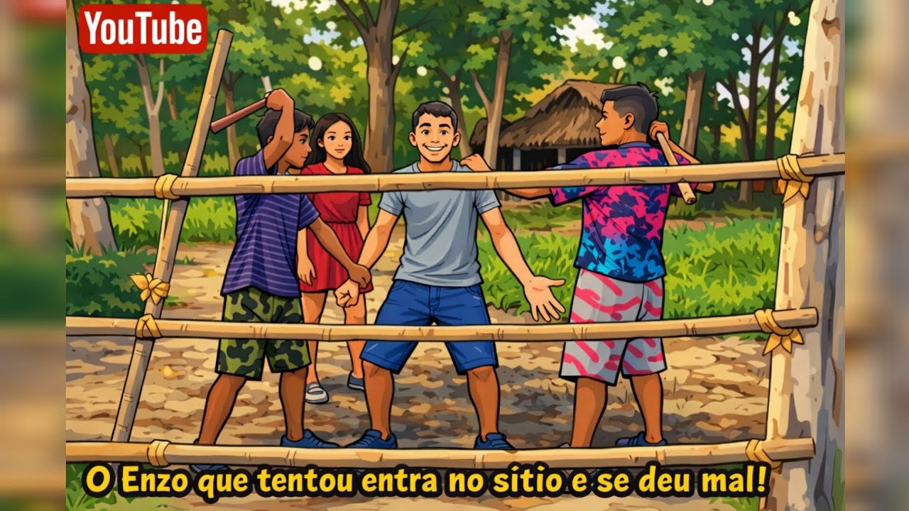 O ENZO QUE TENTOU ENTRAR NO SITIO E SE DEU MAL !