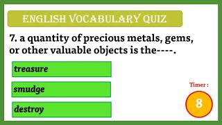 English Vocabulary|kids Vocabulary quiz|English educational videos for grade 4 and 5