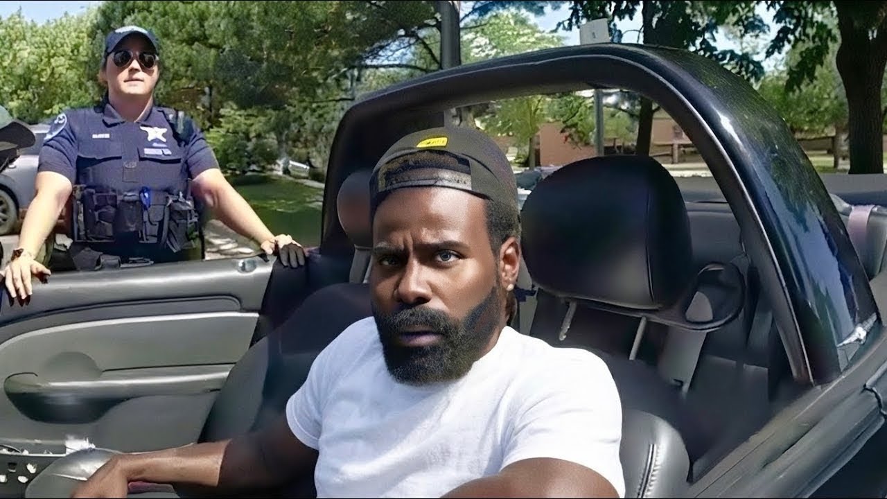 Guy With A Warrant Refuses To Get Out Of His Car