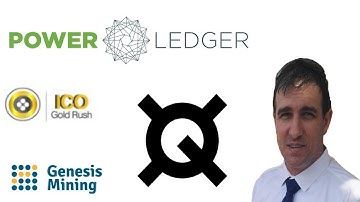 Genesis Mining ICO Gold Rush Power Ledger ICO Quantstamp Initial Coin Offering Update