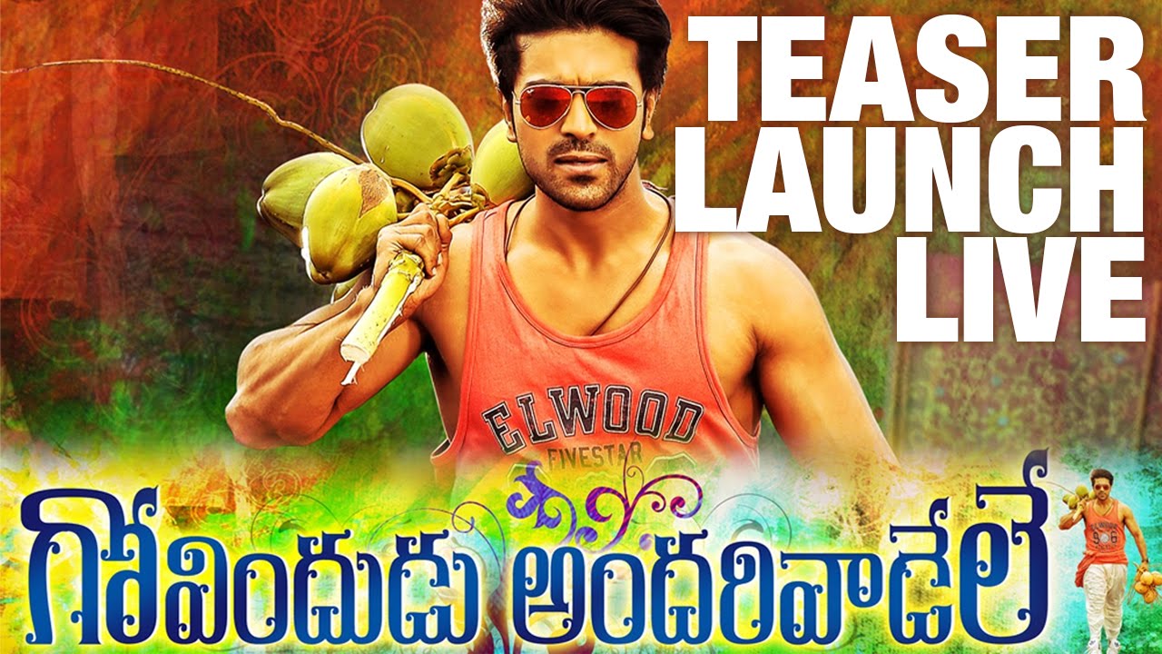 Govindudu Andarivadele Teaser Launch LIVE - Ram Charan, Kajal Aggarwal, Prakash Raj, Krishna Vamsi