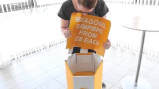 shop4pop Hexagonal Dump Bin