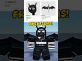 Get These New CyrBlox Free Items! Dominus & Sword Wings! #roblox #shorts