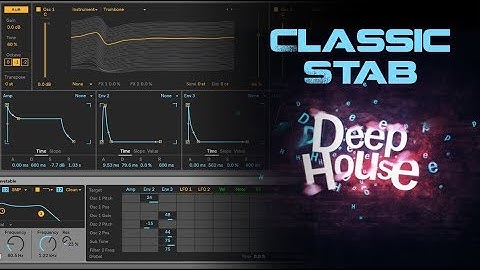 Classic Deep House Stab - Wavetable
