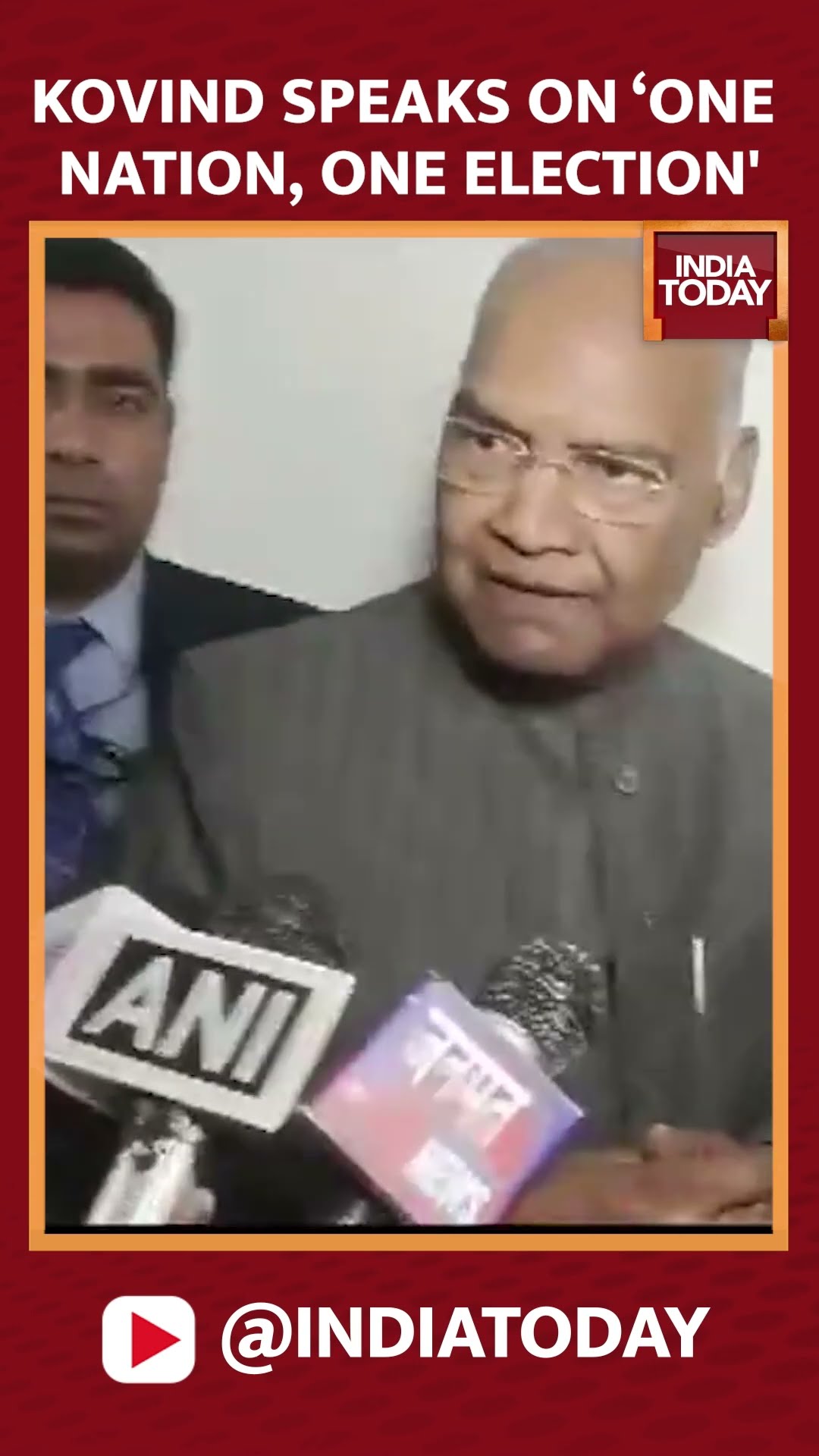 Ram Nath Kovind Speaks On 'One Nation, One Election' Bill Amendment #shorts #onenationoneelection