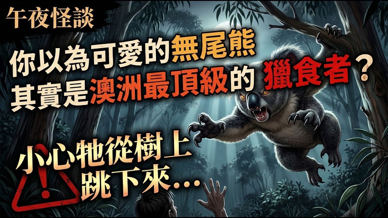 【訓住教聽 】澳洲政府都在騙你？揭開「殺人無尾熊」的恐怖真相，99%遊客不知道的旅行禁忌！