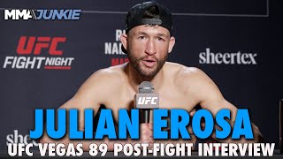 Julian Erosa Wanted to Call Out Lia Thomas After Win: 'I Don't Like Cheaters' | UFC on ESPN 53