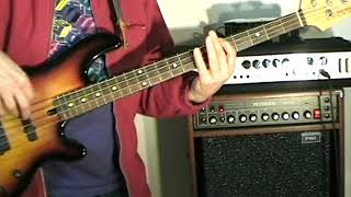 Video thumbnail of "Tom Jones - She's A Lady - Bass Cover"