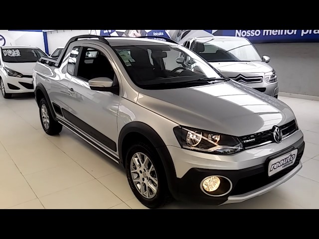 Volkswagen Saveiro Cross CE 1.6 Completa Prata - Potencial Veículos