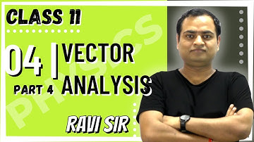🔴 Live! MCQ Discussion #4 | Vector Analysis Class 11 Physics Chapter 4 | Kumar Ravi Sir