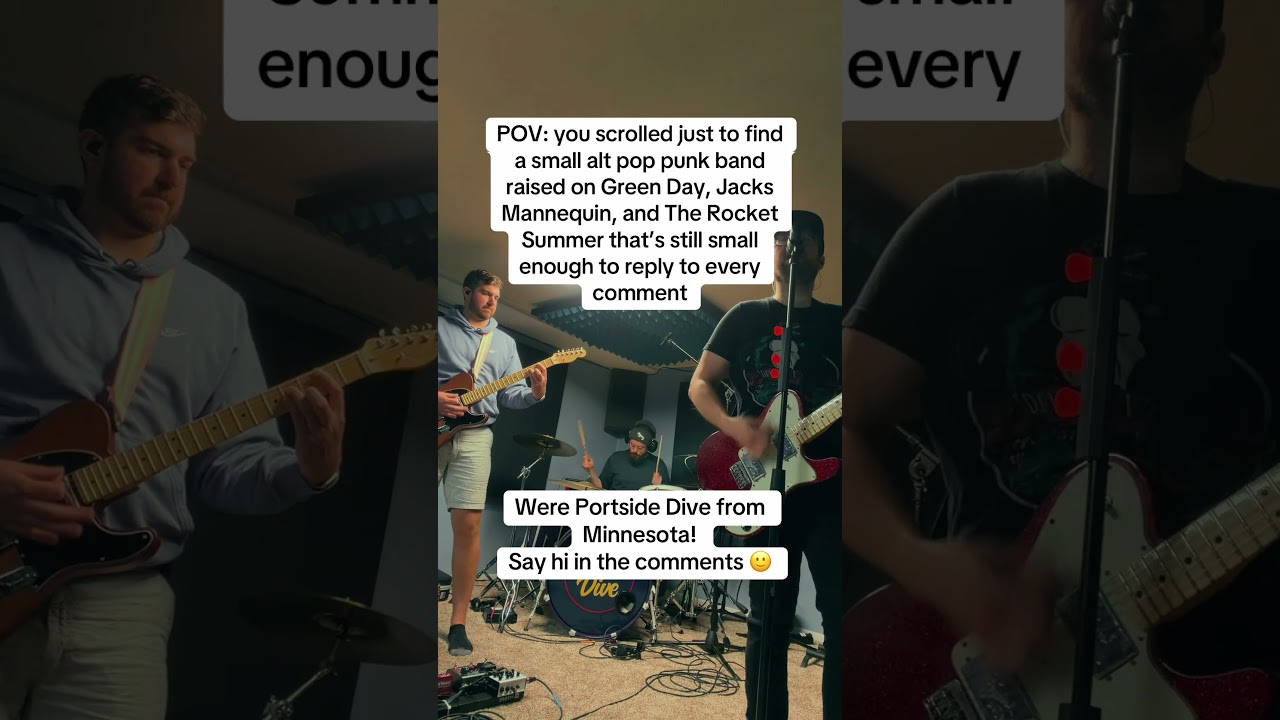 Just saying it’d be so rad if you said hi to this small #alternative #poppunk band from #mpls