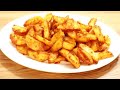 Como hacer Patatas fritas Saludables | Receta fácil Papas fritas Crujientes y saludables