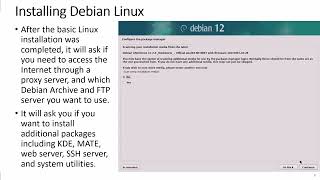 CompTIA A+ 09-01c Operating Systems Linux - Part 3 - Installing Debian Linux