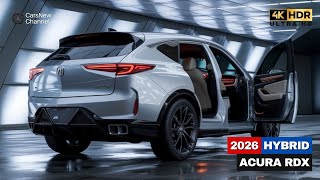 2026 Acura RDX Hybrid Revealed: Luxury, Performance, and Efficiency Combined
