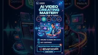 How to Make AI Videos in 2026 🤖 | Full Course + Certificate |  #trending  #viral #ytshort #yt #short