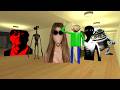 Siren head,crazy frog and other's nextboat in the gmod#Crazy_Gaming #Nextbots