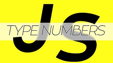 JavaScript Tutorial - Numbers Data Type