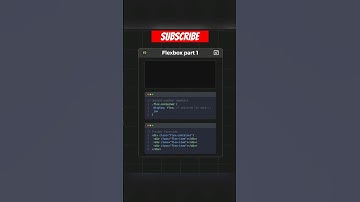 css flexbox😍 #css #css3 #frontenddevelopment #coding #shorts