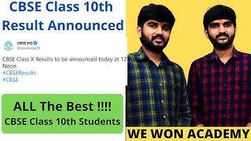 CBSE Class 10th result Announced | CBSE Class 10 Result Date 2021 | class 10 result date 2021