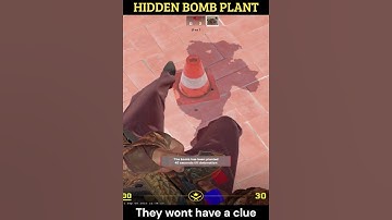 HIDDEN PLANT SPOT on Inferno CS2 #shorts #csgo
