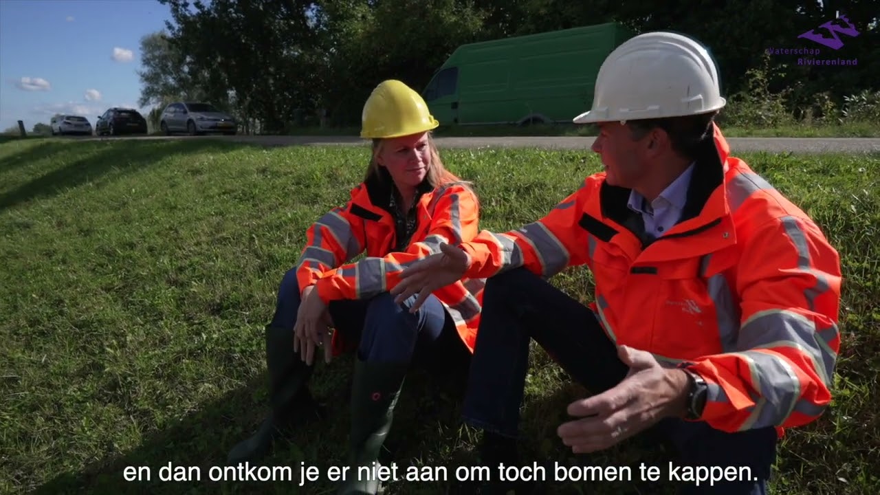 In gesprek over dijkversterking Tiel-Waardenburg