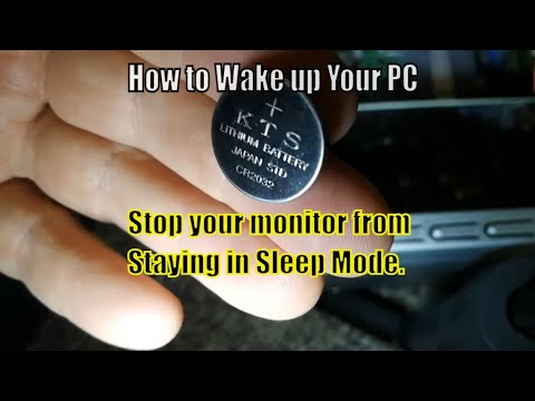 How to Fix your Monitor and wake it up from power saving sleep mode