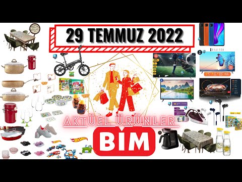 MUTLAKA İZLEYİN! 29 TEMMUZ 2022 CUMA BİM AKTÜEL ÜRÜNLER