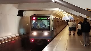 перегонка Русича из депо Митино в депо Братеево