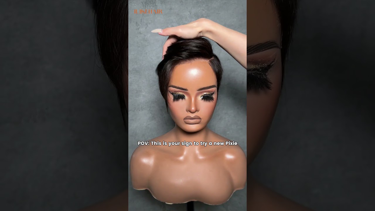 When your pixie cut hits every angle just right.😍 