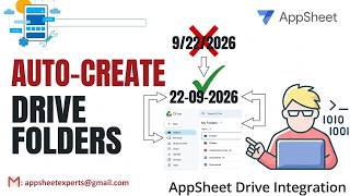 How to Auto-Create Google Drive Folders with AppSheet -File Folder Path Explained #appsheet #google
