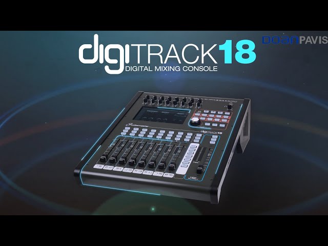 입문자도 다루기 쉬운 믹서 스튜디오 마스터 디지트랙18 출시!!/ Studio Master Digitrack18 - YouTube