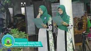 MC || Haflah Khotmil Qur'an PP. Putri Tanggir
