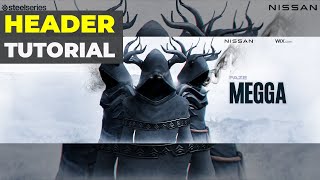 (TUTORIAL) Fortnite Cloaked Shadow ESPORTS & SCENE Twitter Header (+ PSD!) - Photoshop & Blender