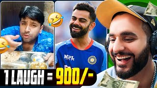 Virat kohli loves Chole bhature & Puneet superstar is SAVAGE !! (I LAUGH = I PAY Rs 900 )😱