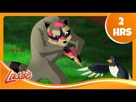 🌲 Great Granddad’s Mysterious Cabin! | The New Adventures of Lassie | Cartoons For Kids
