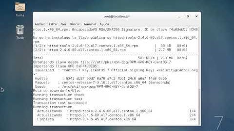 Como instalar y configurar apache server en Linux. CentOS7