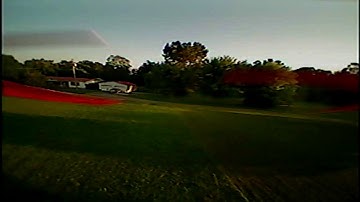 7-7-17 Sunset FPV Syma X5C Tree Dodging with Power Loop and Rubiks Cube 180