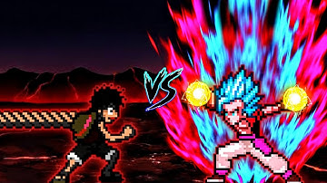 Dark Luffy OP (New) VS Gogeta OP (all form) in Jump Force Mugen