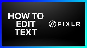 How To Edit Text In Pixlr Tutorial