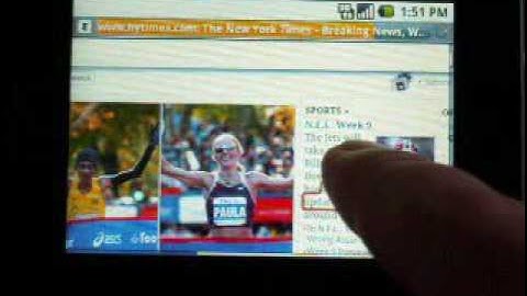 T-Mobile G1 Browser | Pocketnow