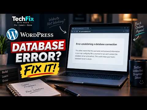 WordPress Error Establishing a Database Connection? Fix It Step by Step