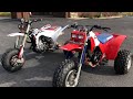 Honda atc 350x vs modern trike comparison  thoughts  riding  bvc trikes