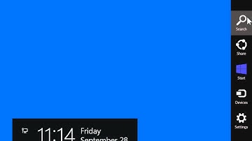 Windows 8.0 Professional - Use the Start Charm