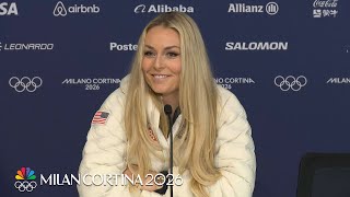 Lindsey Vonn reflects on ACL injury, explains choice to compete at 2026 Winter Olympics | NBC Sports
