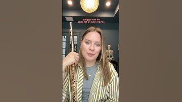 Do you struggle with intonation on note endings? #flute #flutetips